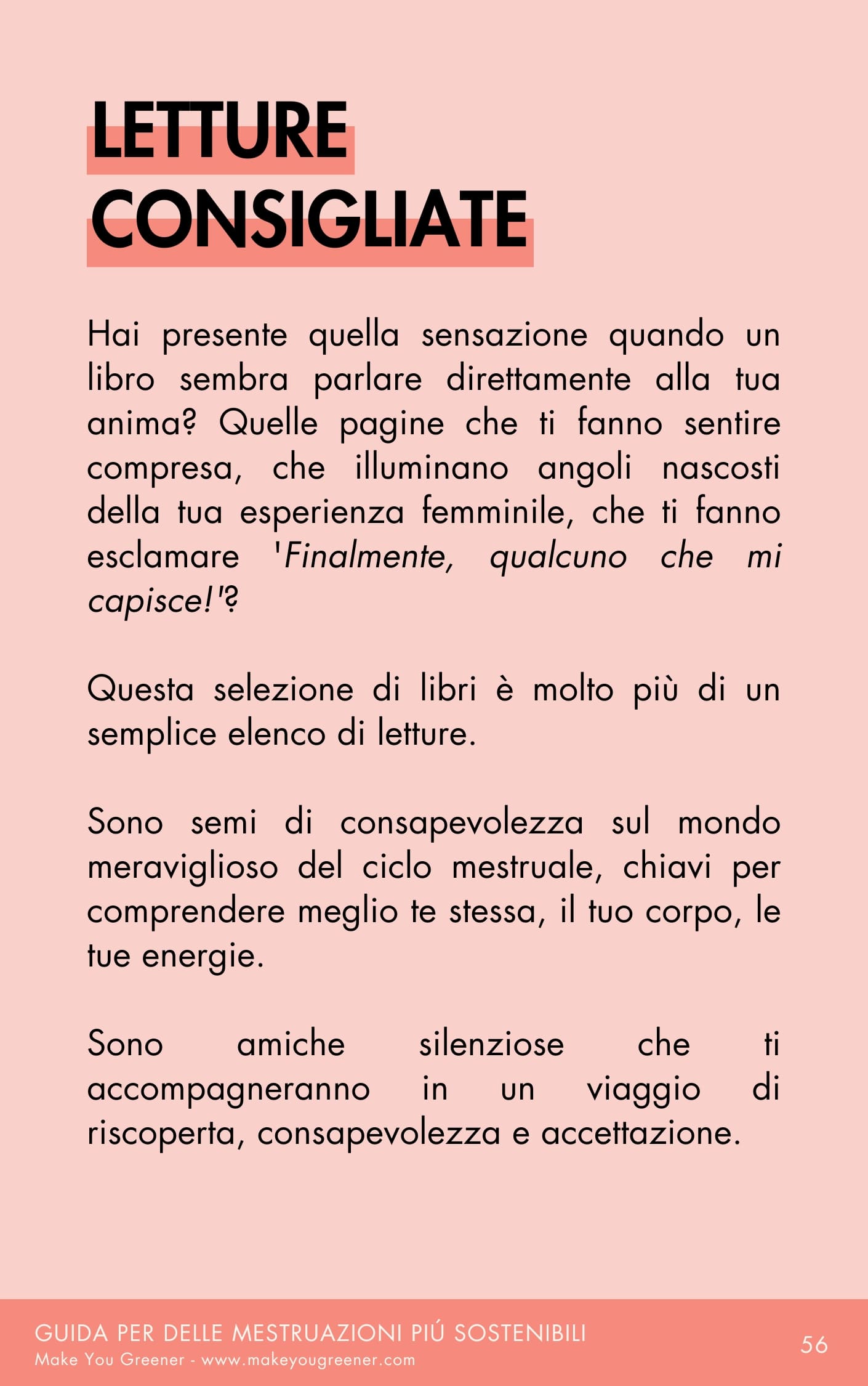 Guida per delle mestruazioni più sostenibili