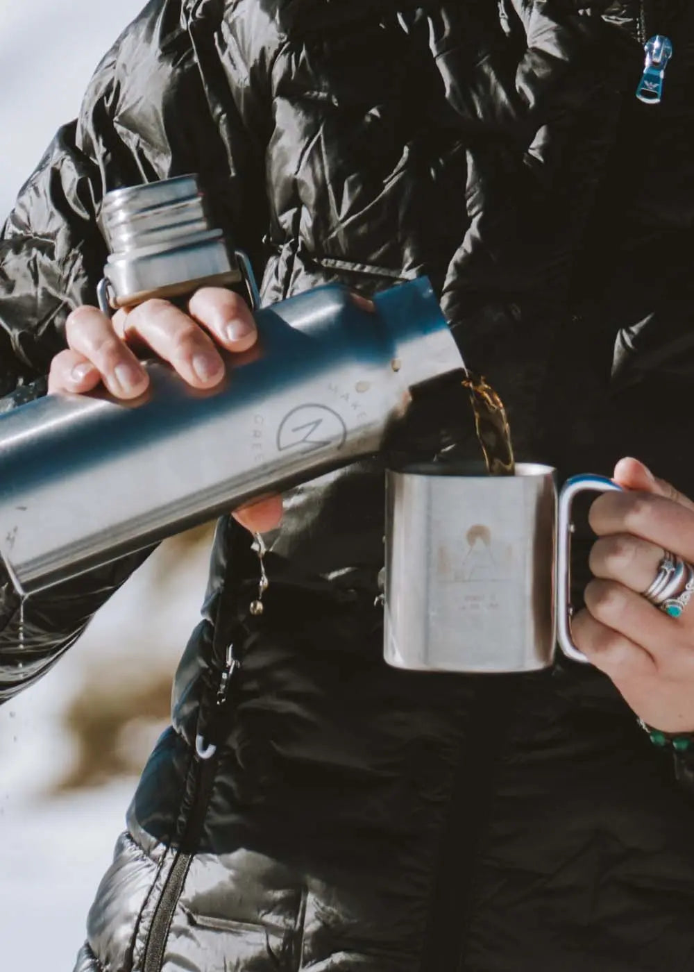 Borraccia Termica in acciaio inossidabile Make You Greener