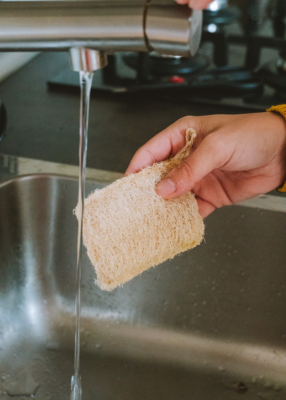 come usare spugna di luffa naturale