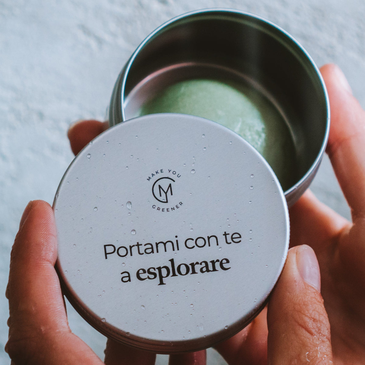 Contenitore portasapone da viaggio Make You Greener