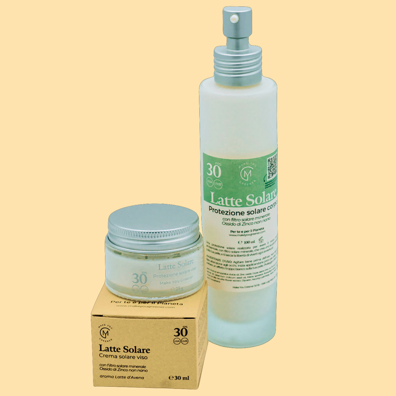 Crema solare Viso - Latte solare