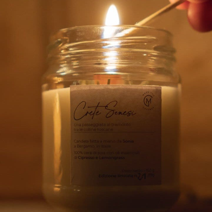 candela crete senesi
