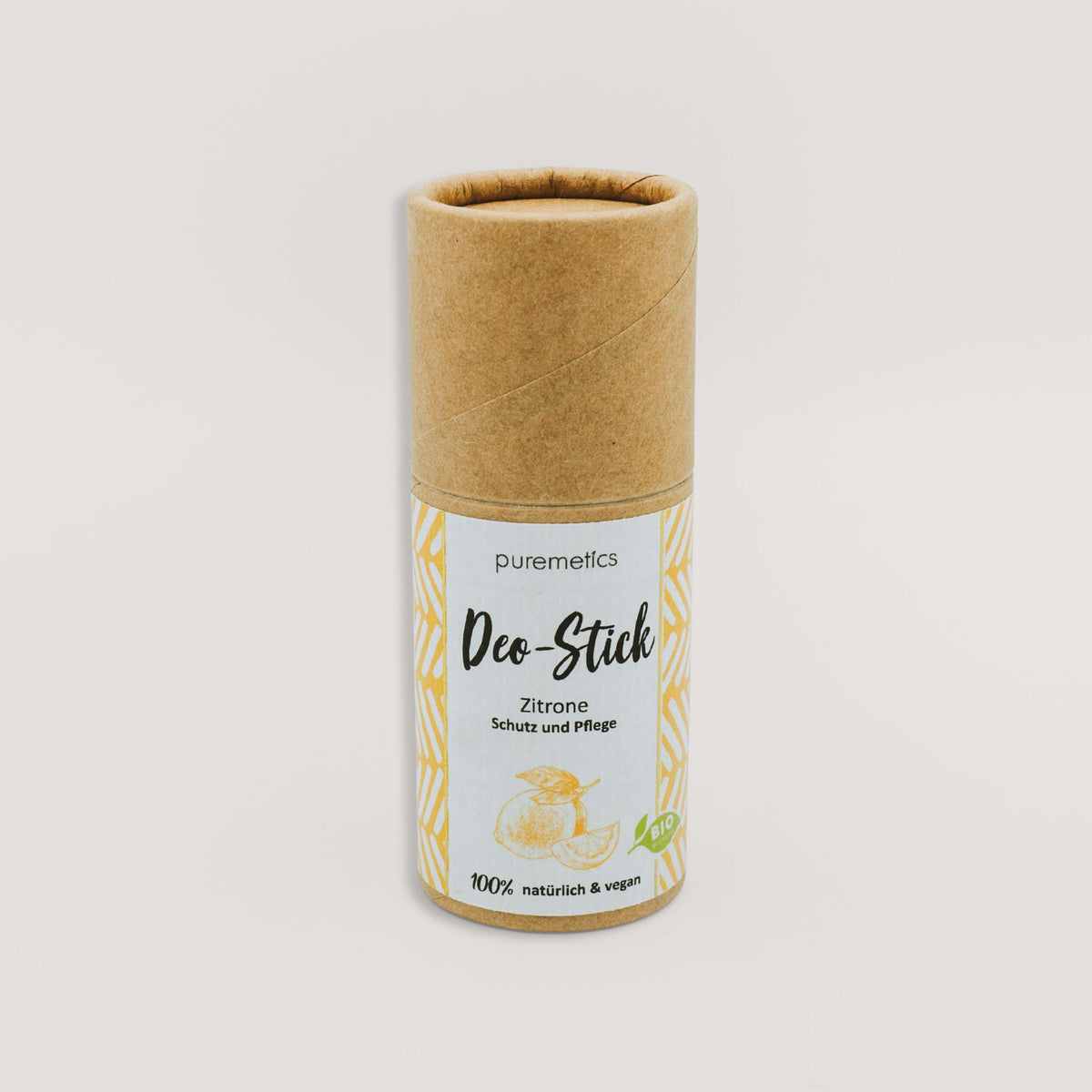 Deodorante Plastic Free alla torta di limone Puremetics