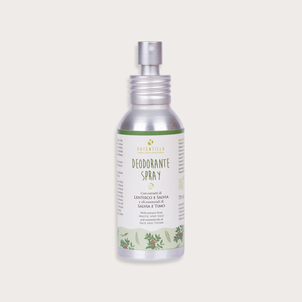 Deodorante naturale in spray Potentilla