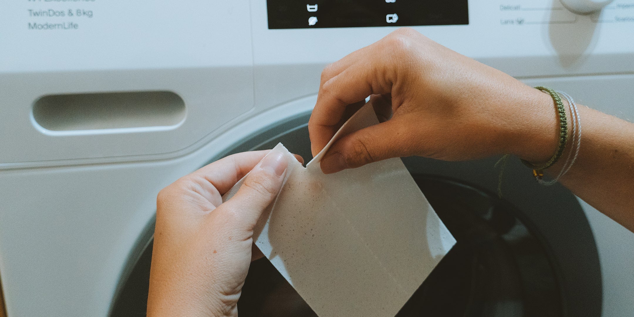 detersivo lavatrice in fogli