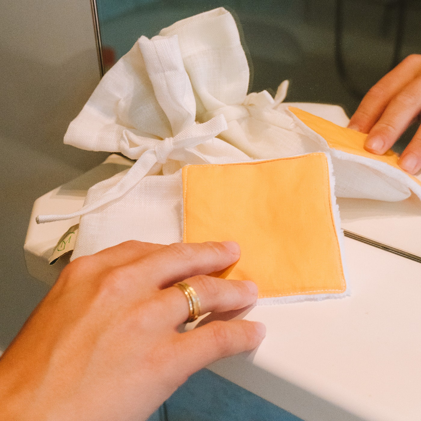 dischetto struccante riutilizzabile