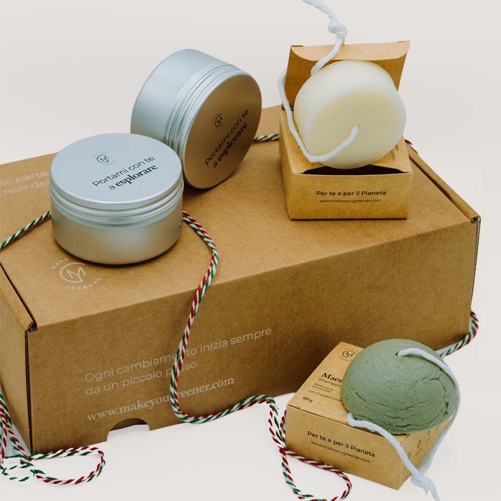 Kit capelli lucenti e leggeri Make You Greener