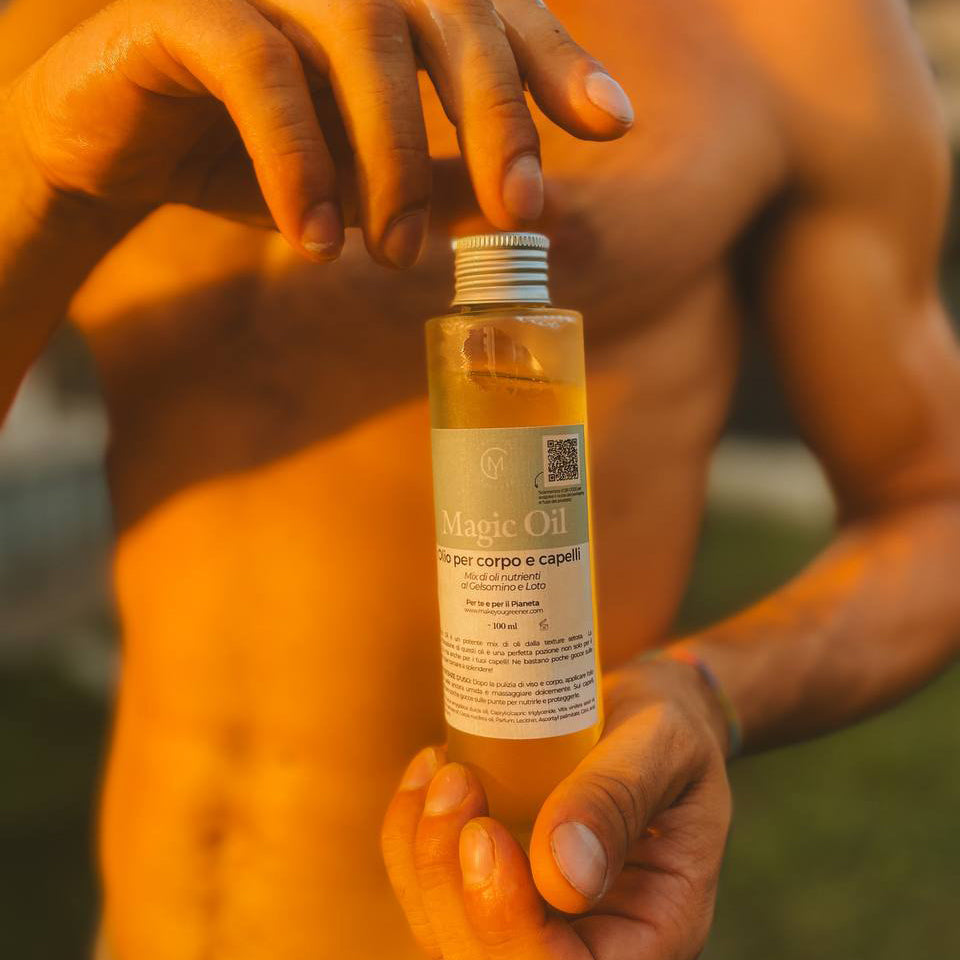 Olio corpo e capelli Magic Oil Make You Greener