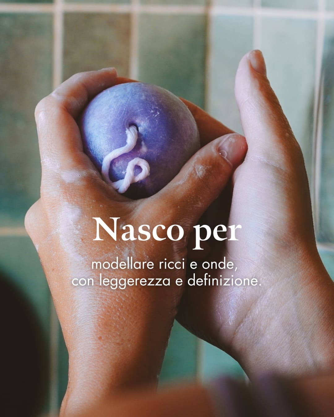 Shampoo solido per capelli ricci e mossi Ponente