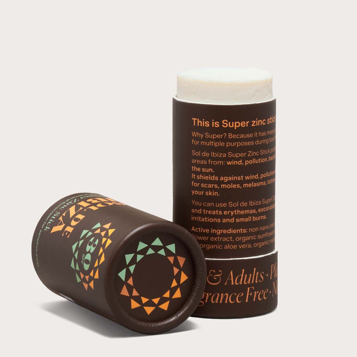 Crema solare naturale plastic free (stick) Sol de ibiza