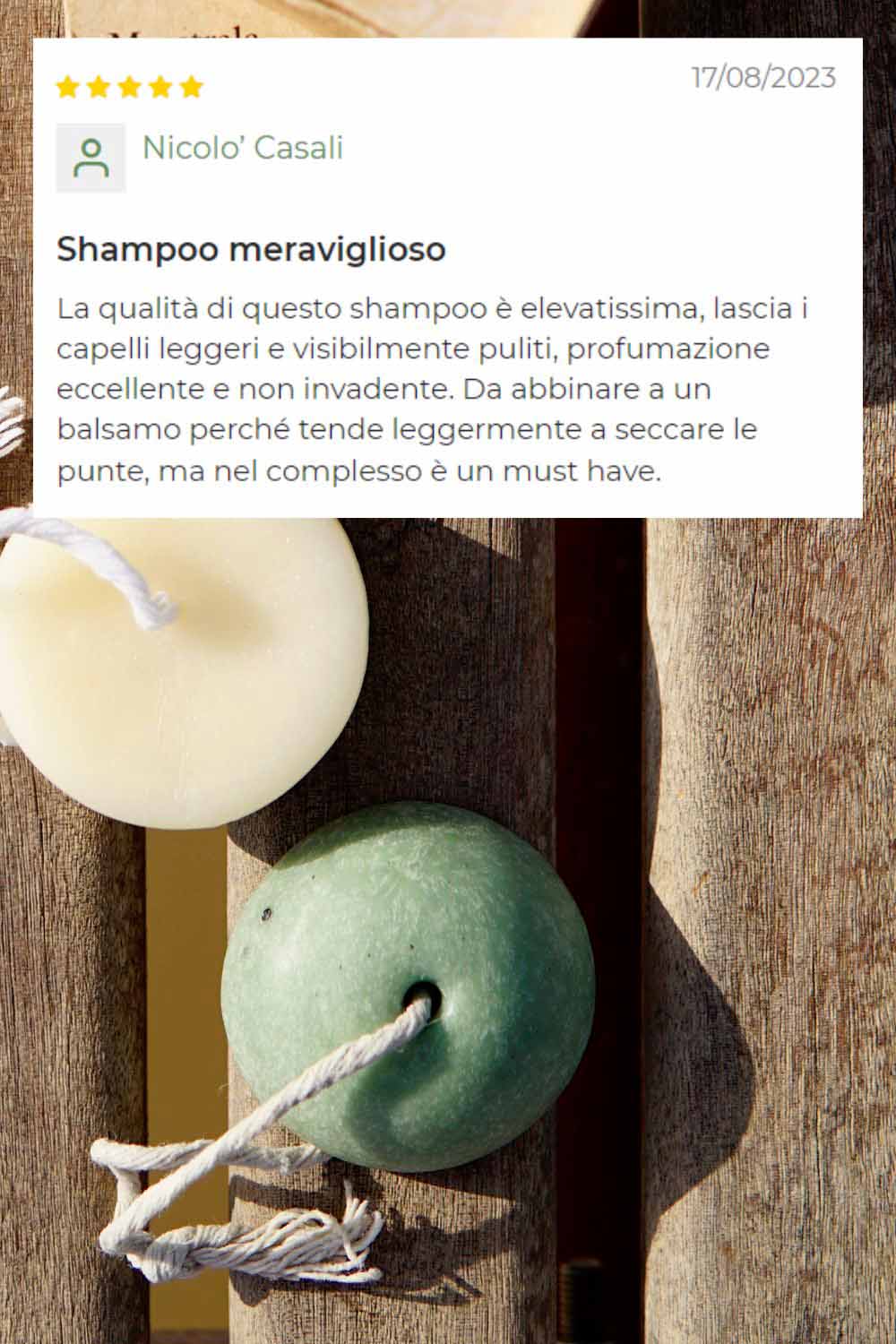 Kit capelli lucenti e leggeri