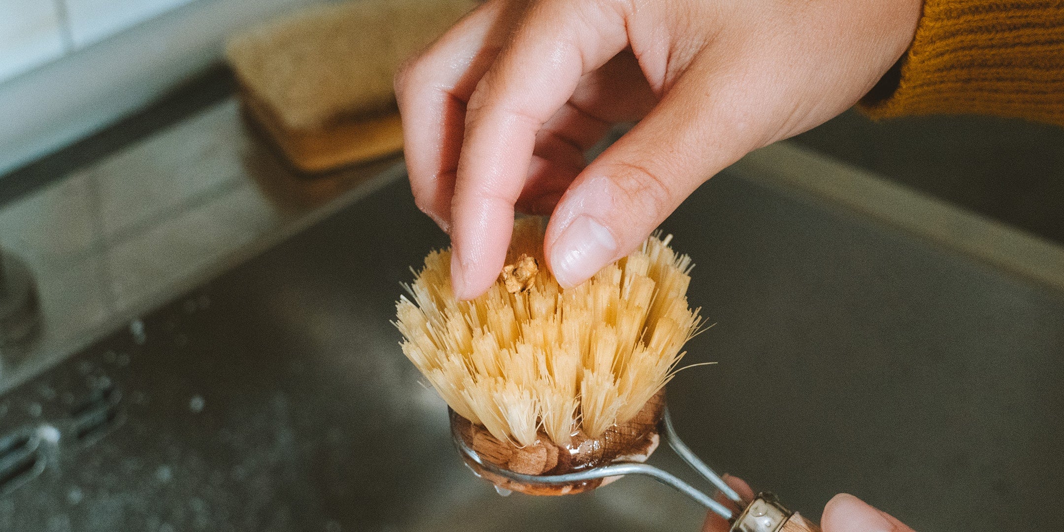 spazzola lava piatti