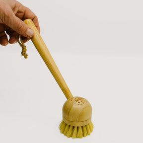 Spazzola piatti ecologica manico lungo Make You Greener