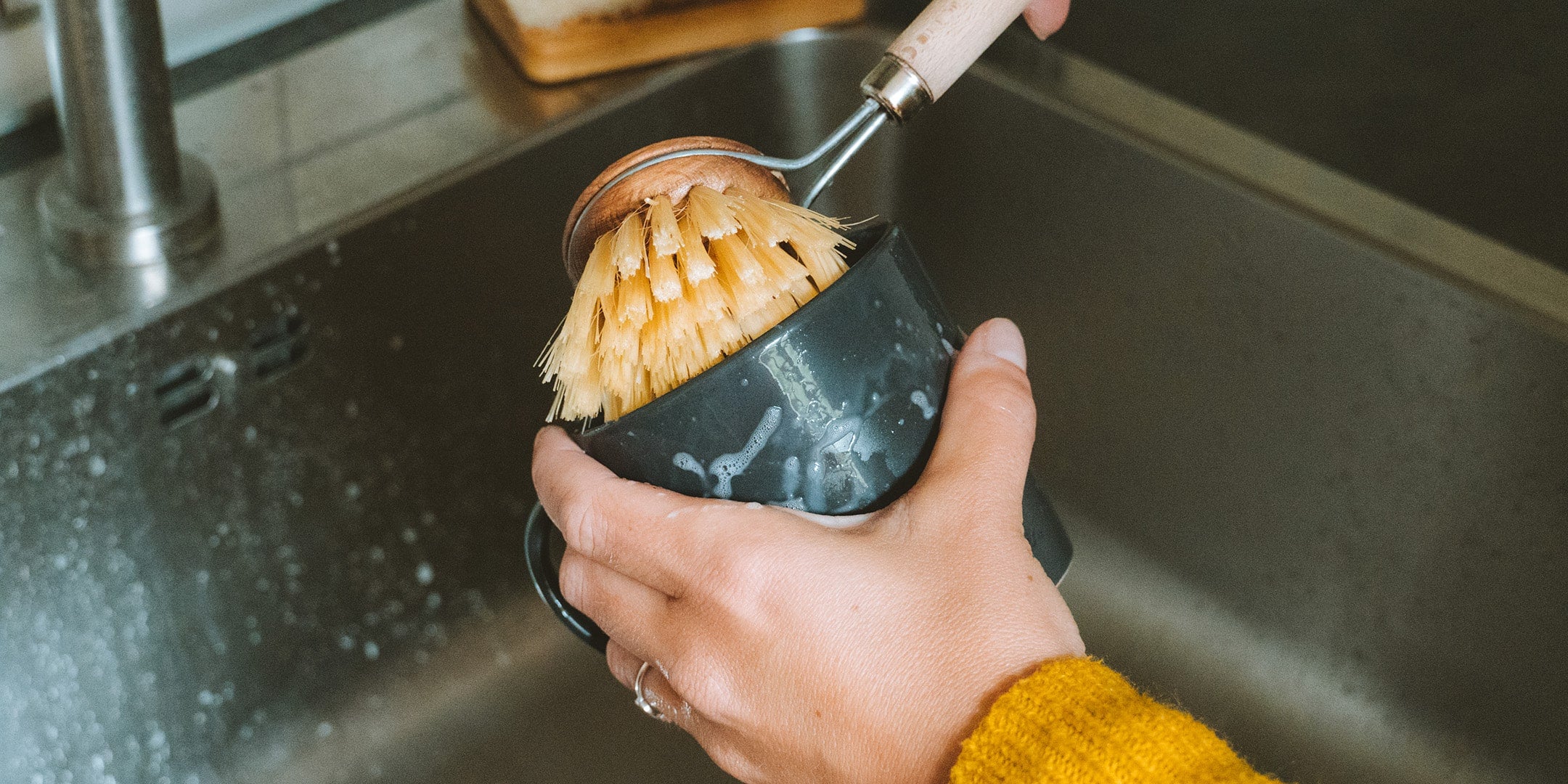 spazzola pulire piatti