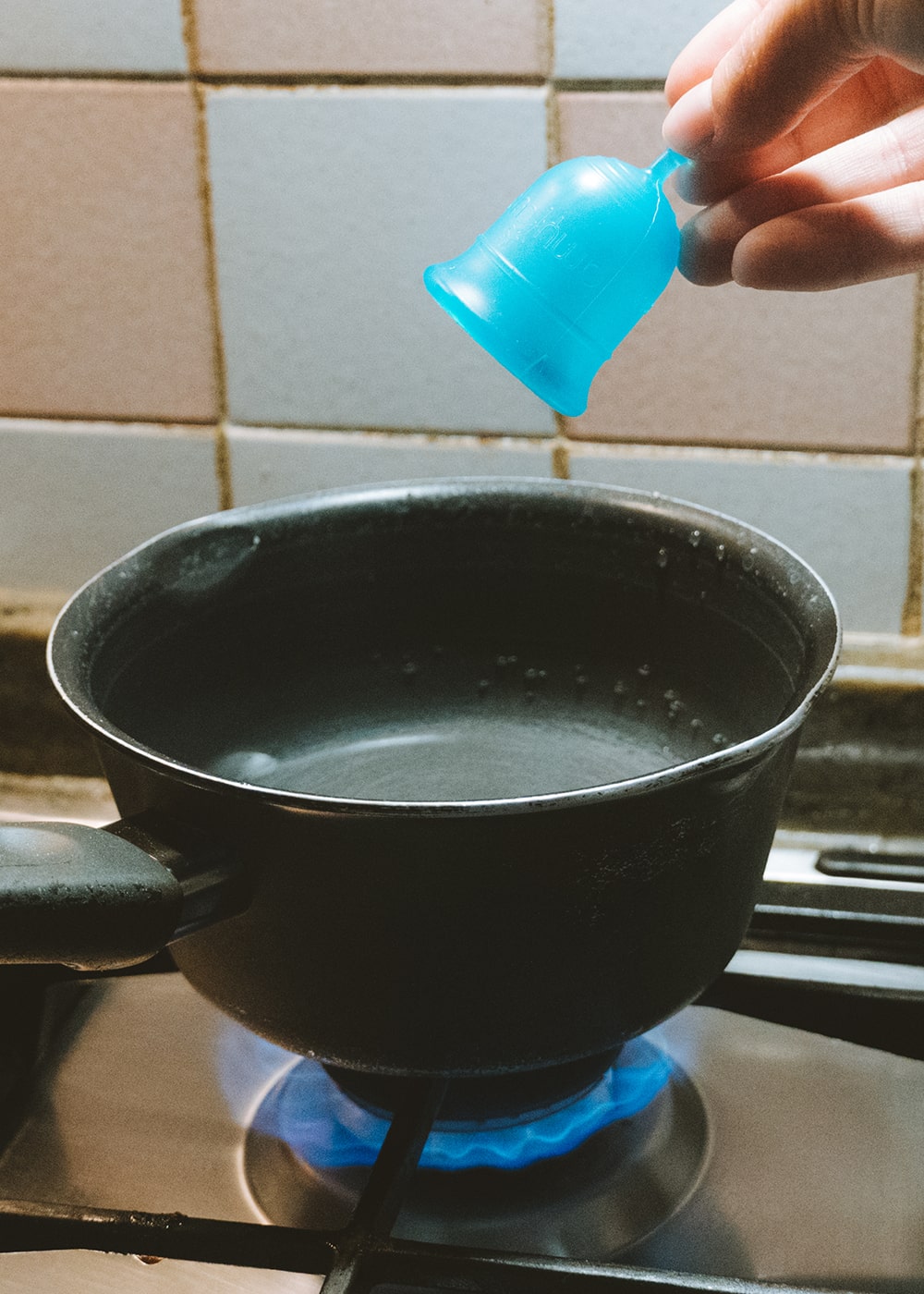 sterilizzazione della coppetta mestruale