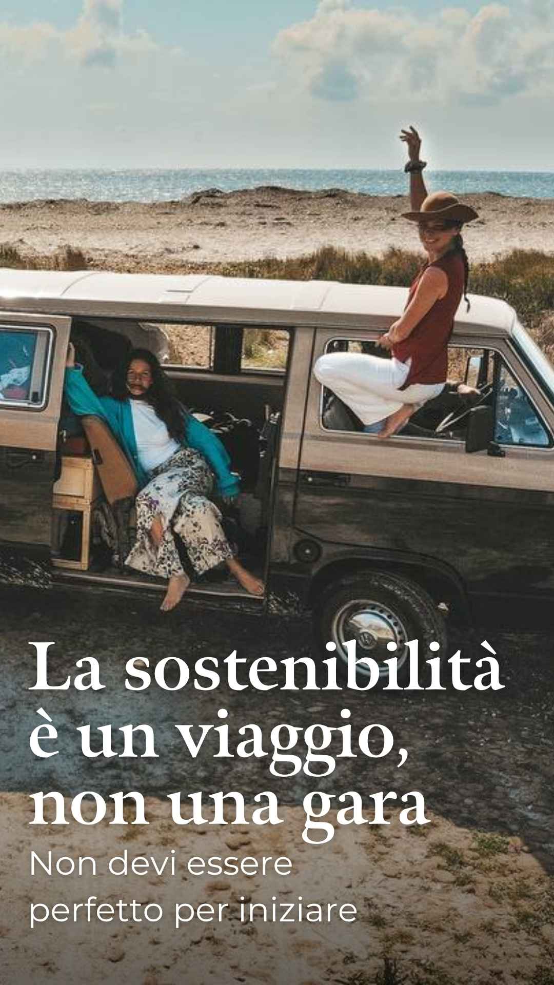 Non devi essere perfetto per iniziare: la sostenibilità è un viaggio, non una gara