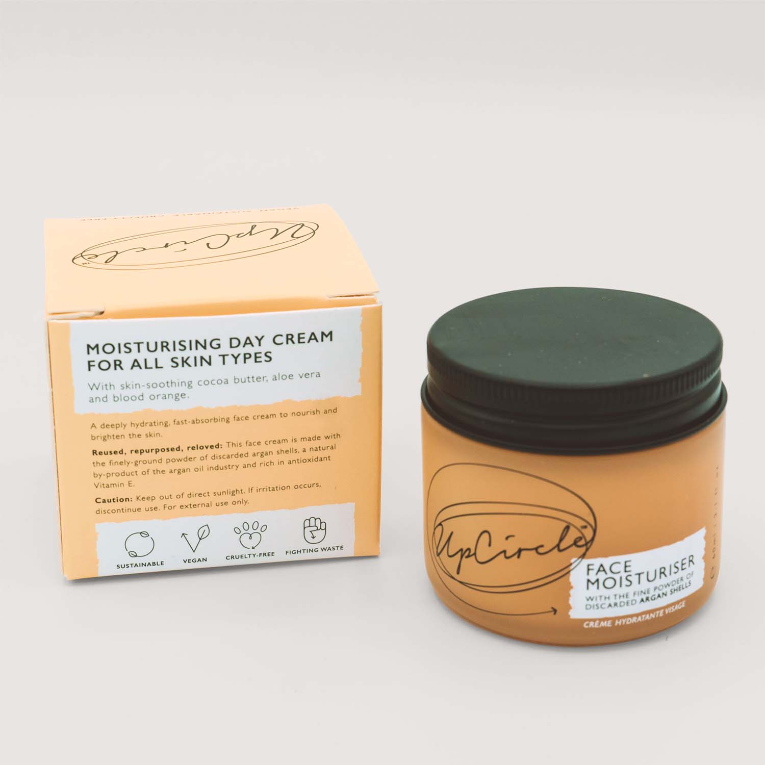 Crema viso plastic free