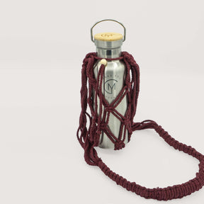 Porta borraccia macramé fatto a mano Make You Greener