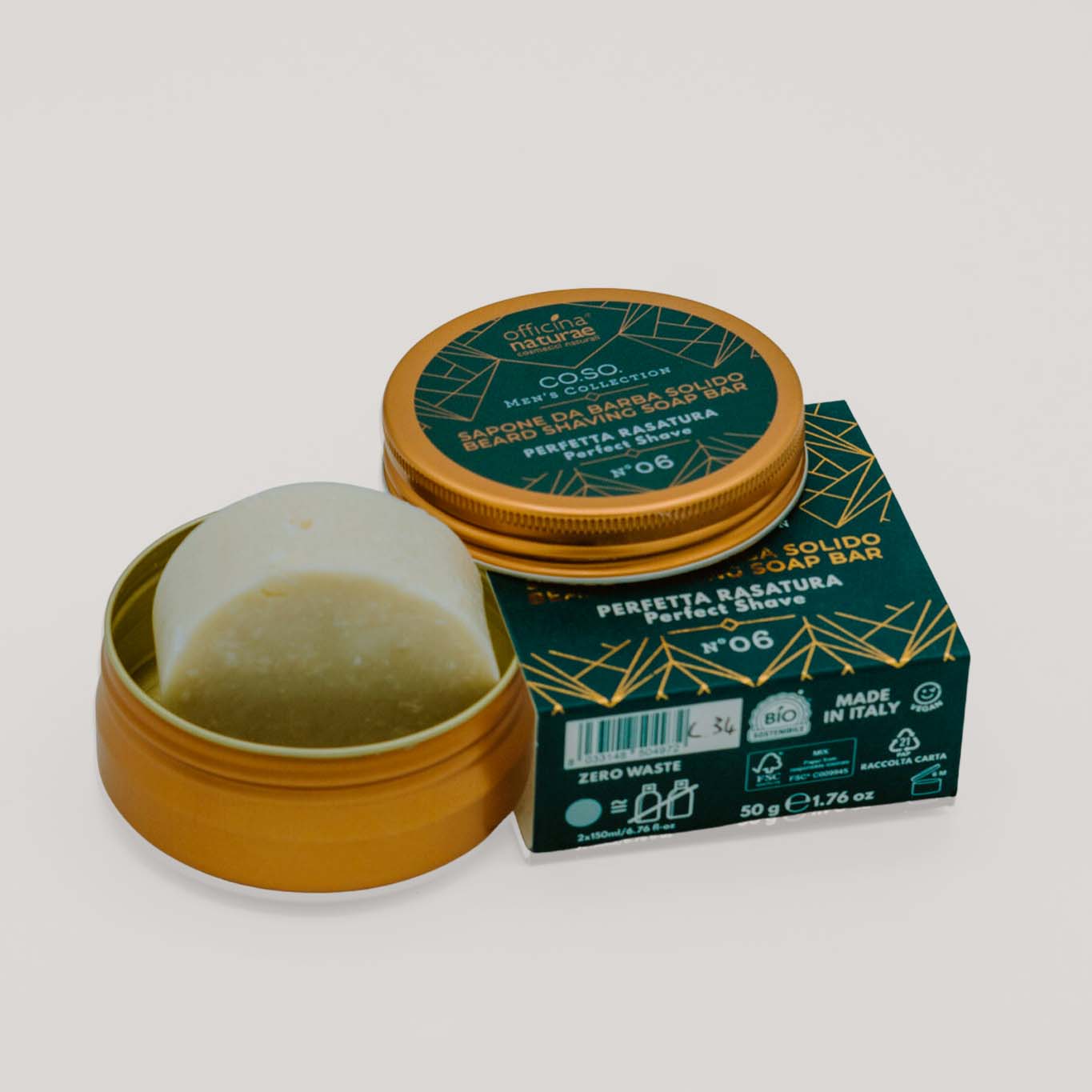 Sapone da barba solido Officina Naturae