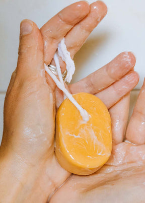 Shampoo + Balsamo solido 2in1 Papayo