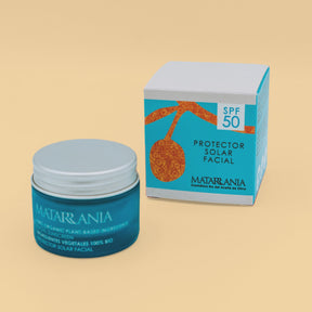 protezione solare naturale per il viso